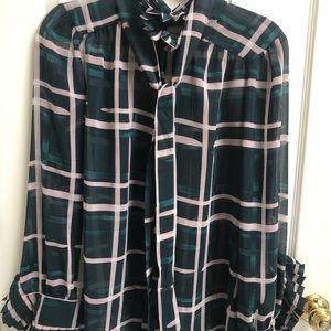 Cabi cake ruffle blouse